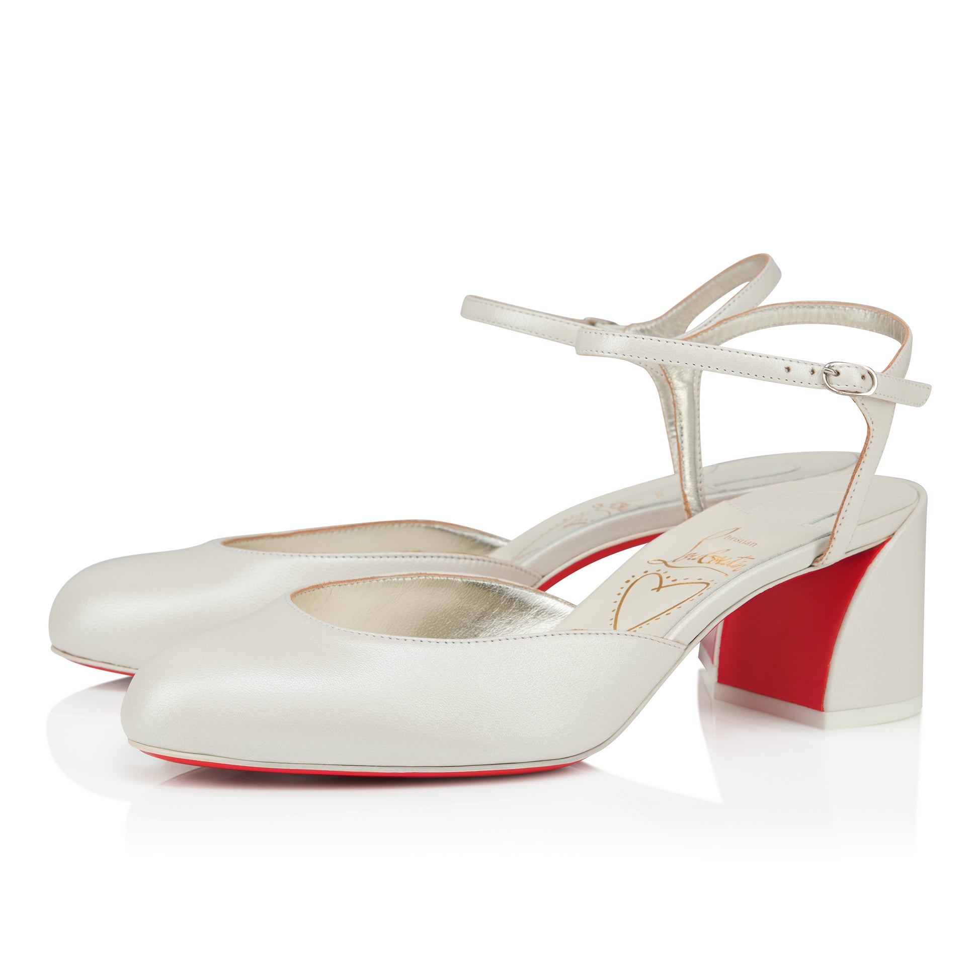 Christian Louboutin Jane Pump Women Shoes | Color White