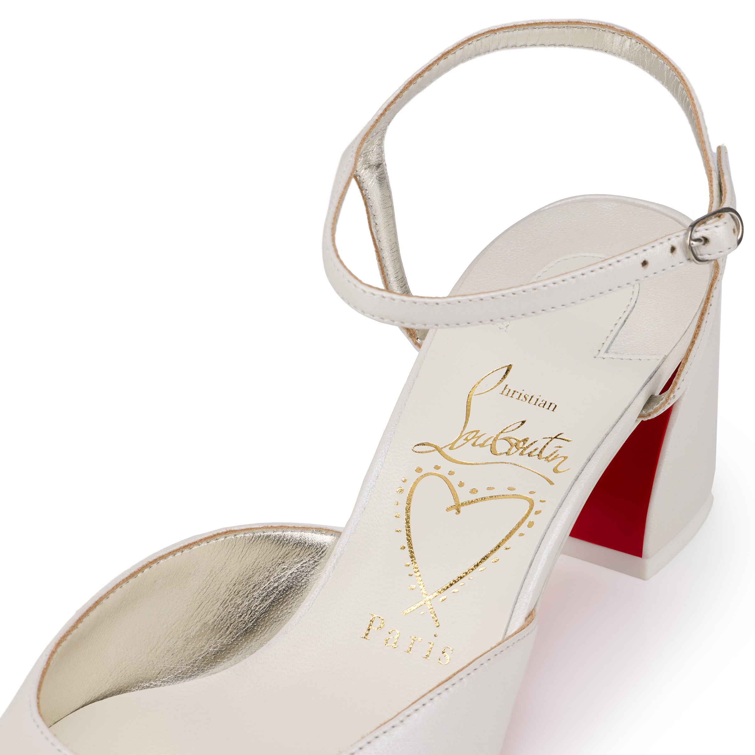 Christian Louboutin Jane Pump Women Shoes | Color White