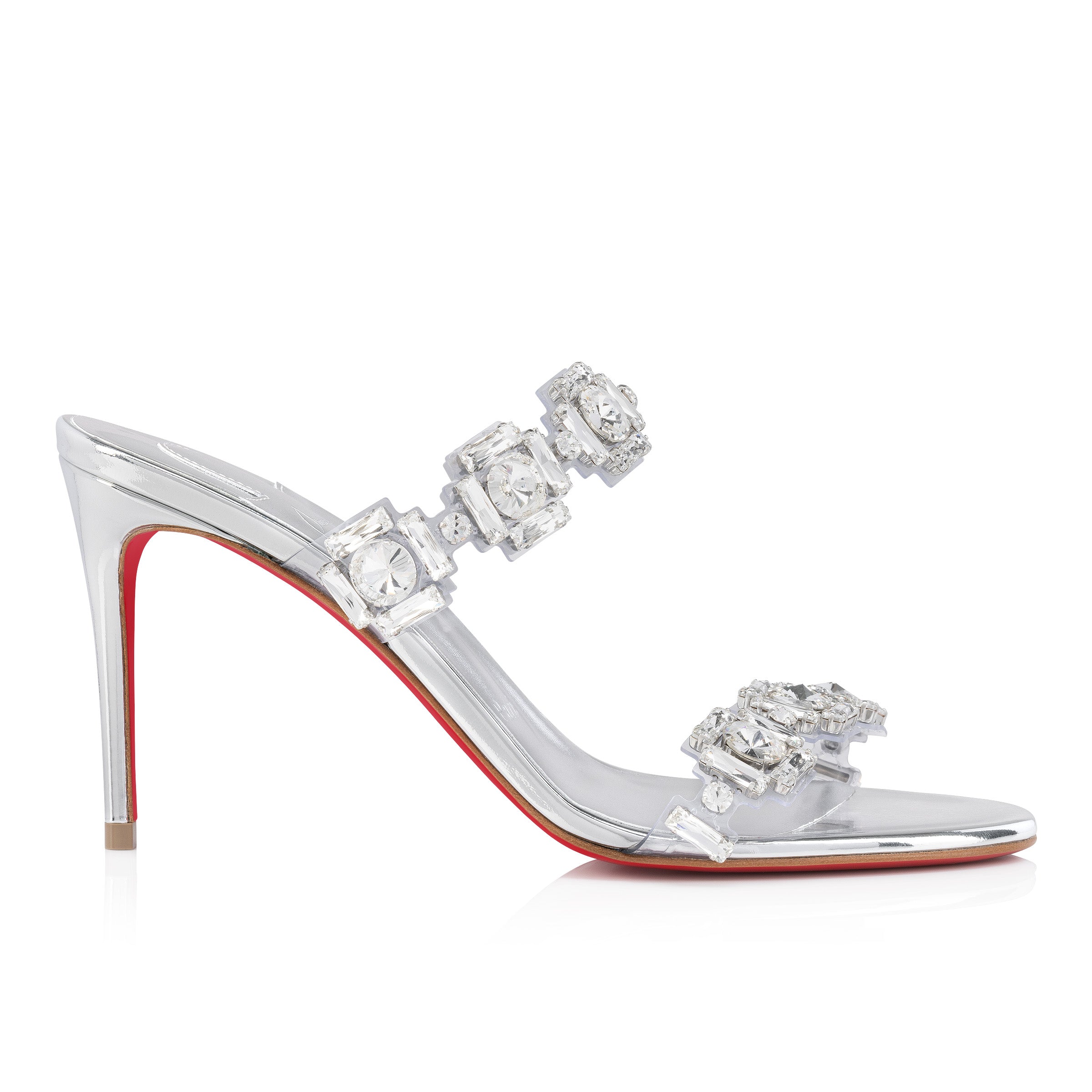 Christian Louboutin Just Jewel Women Shoes | Color Silver