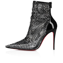 Load image into Gallery viewer, Christian Louboutin Kate Max Booty Mesh Strass Women Shoes | Color Black
