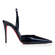 Load image into Gallery viewer, Christian Louboutin Kate Max O Sling Women Shoes | Color Navy
