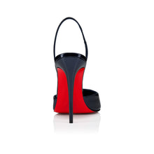 Load image into Gallery viewer, Christian Louboutin Kate Max O Sling Women Shoes | Color Navy
