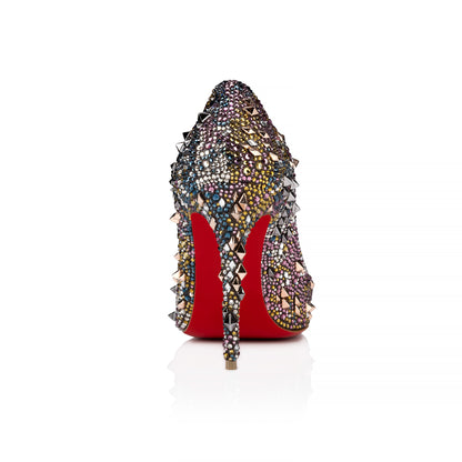 Christian Louboutin Kate Max Strass Eternity Women Shoes | Color Silver