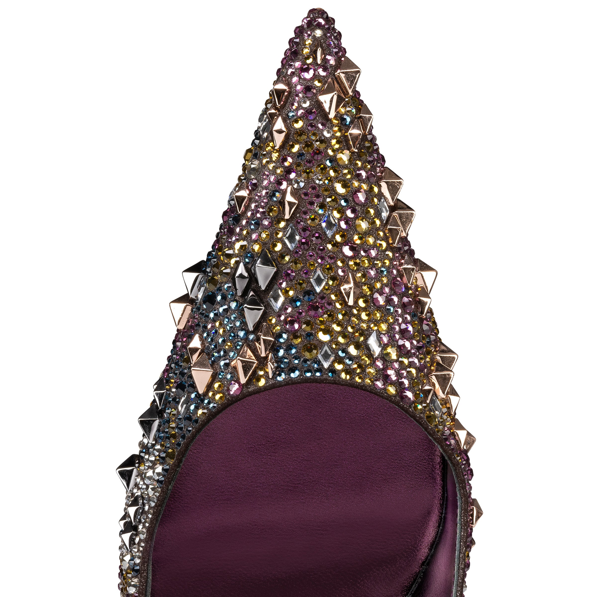Christian Louboutin Kate Max Strass Eternity Women Shoes | Color Silver