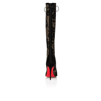 Christian Louboutin Km Lace Botta Women Shoes | Color Black