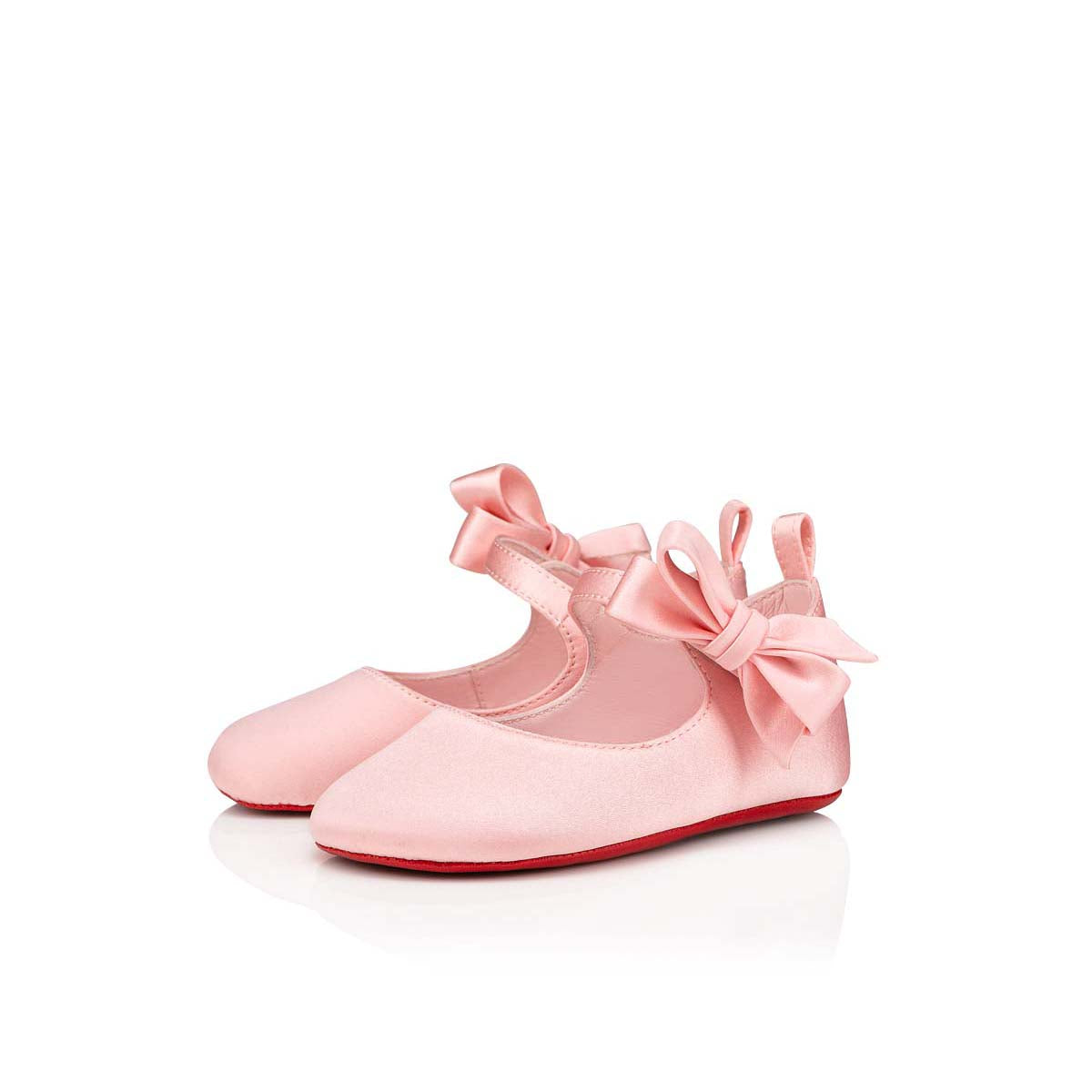 Christian Louboutin Lou Babe Kids Unisex Shoes | Color Pink