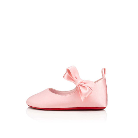 Christian Louboutin Lou Babe Kids Unisex Shoes | Color Pink