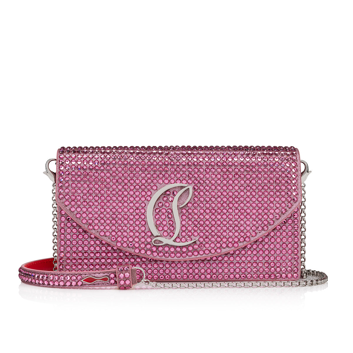 Christian Louboutin Loubi54 Small Women Bags | Color Pink