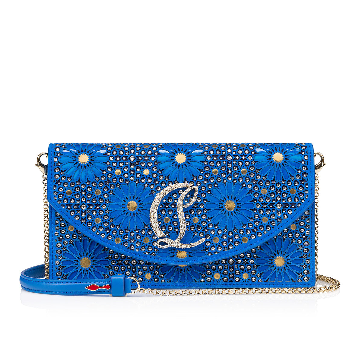 Christian Louboutin Loubi54 Women Bags | Color Blue