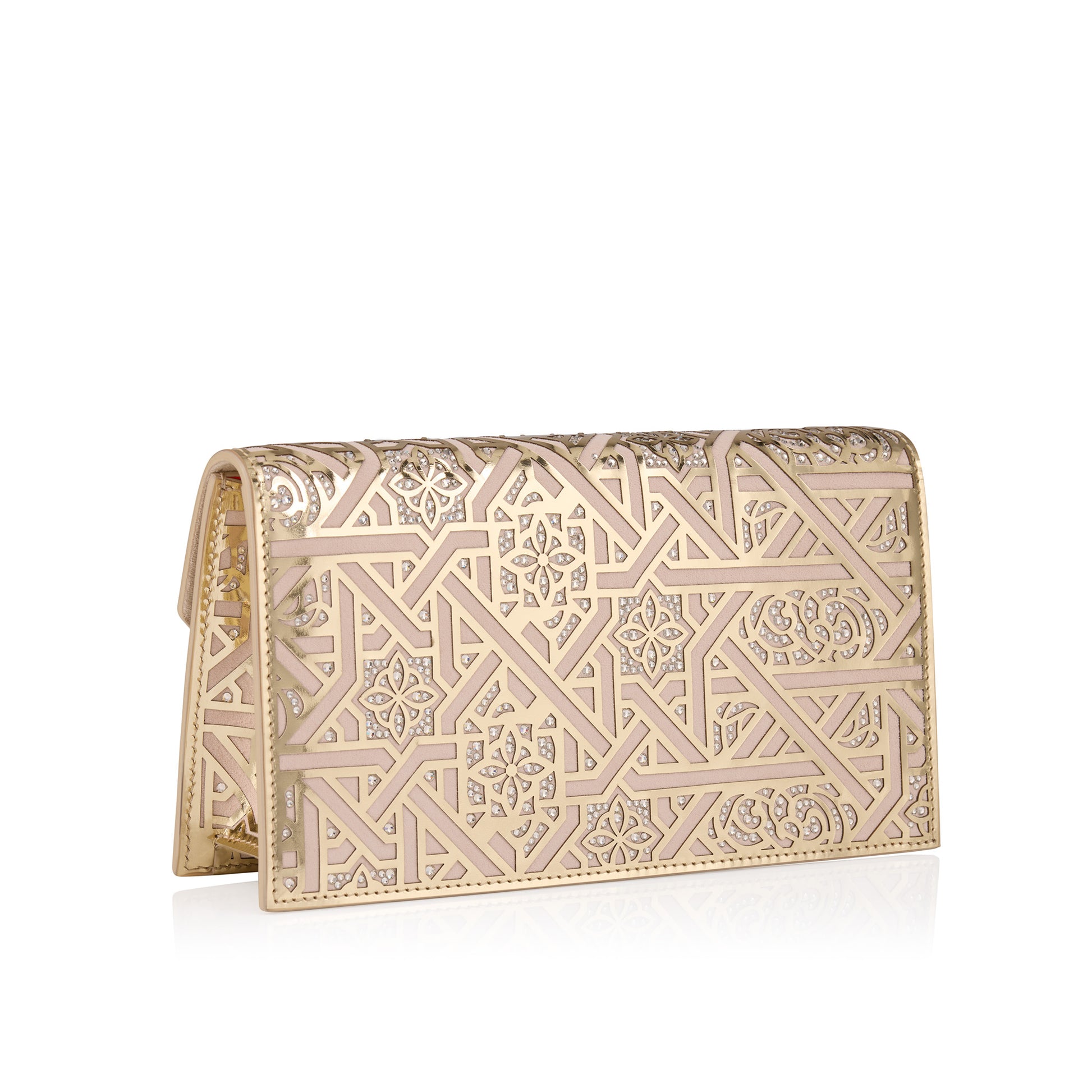 Christian Louboutin Loubi54 Women Bags | Color Gold