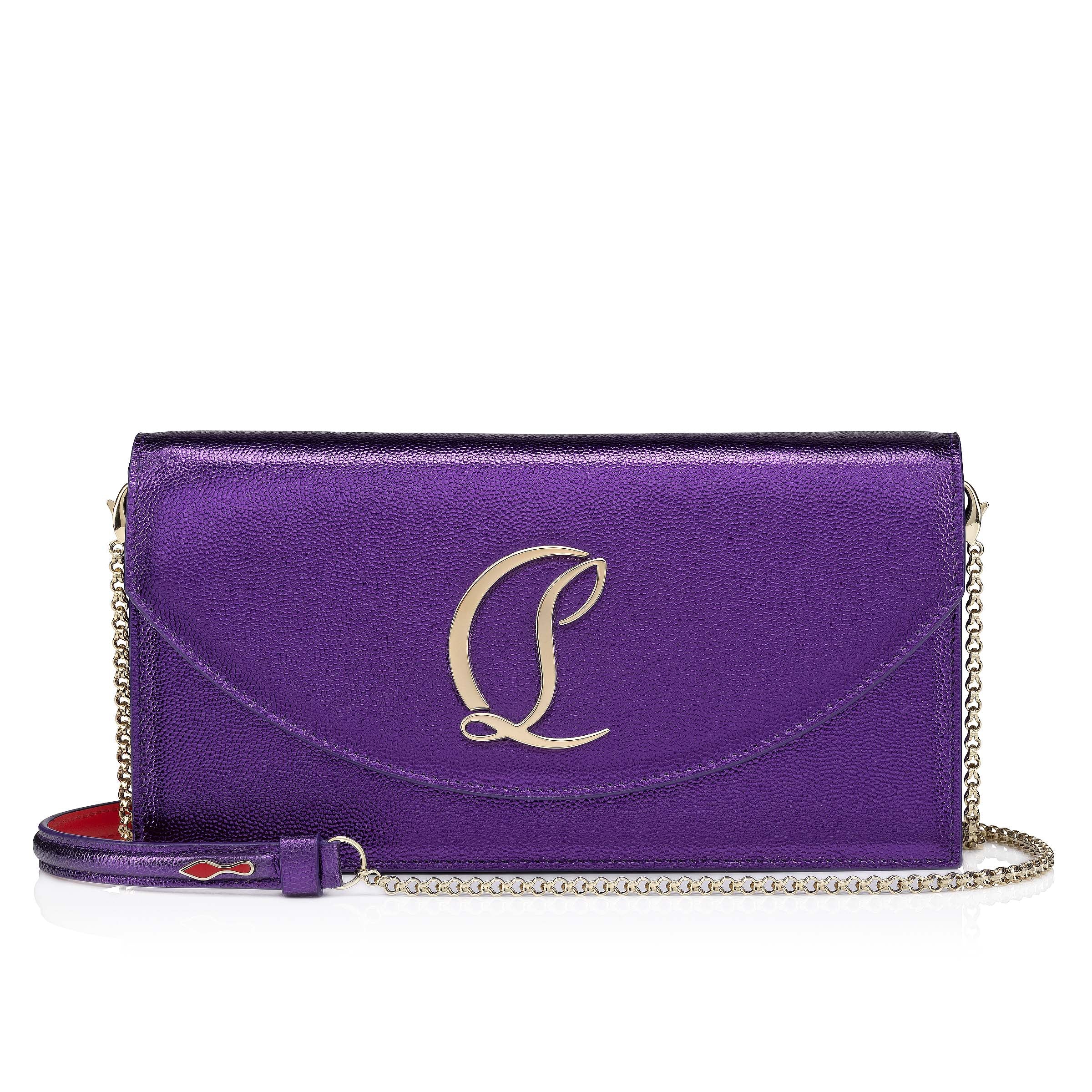 Christian Louboutin Loubi54 Women Bags | Color Purple