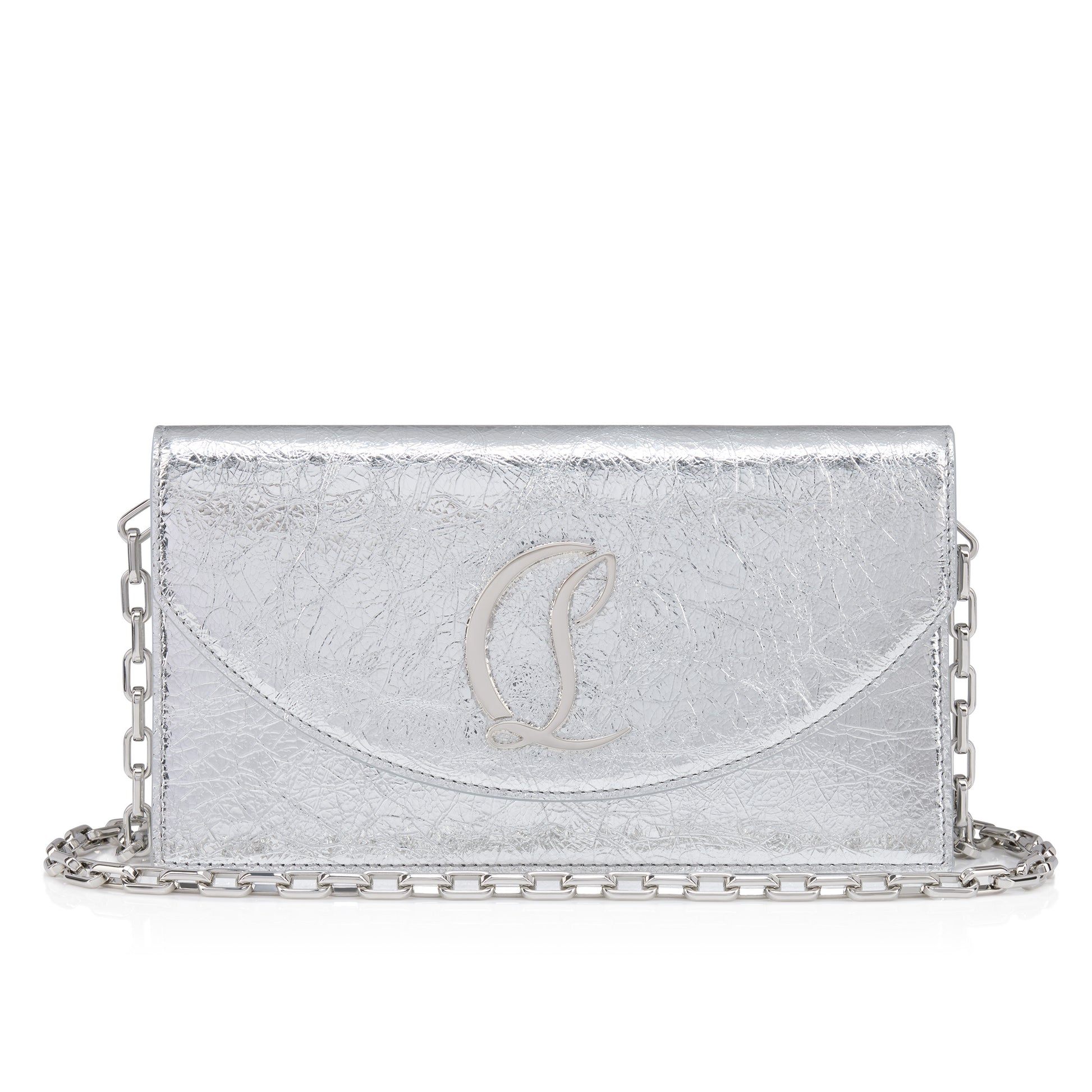 Christian Louboutin Loubi54 Women Bags | Color Silver