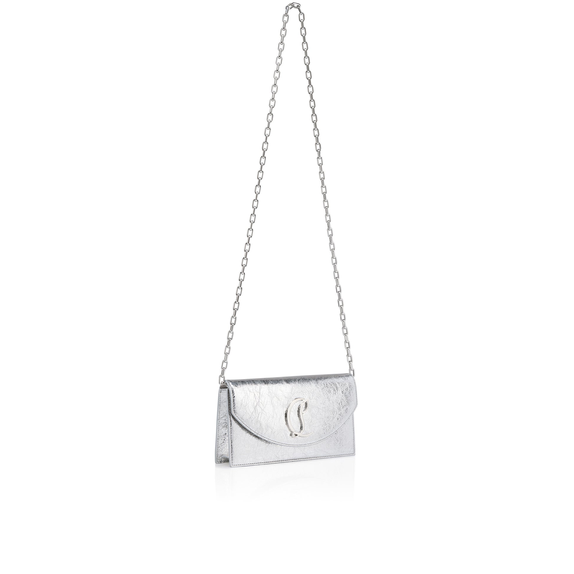 Christian Louboutin Loubi54 Women Bags | Color Silver