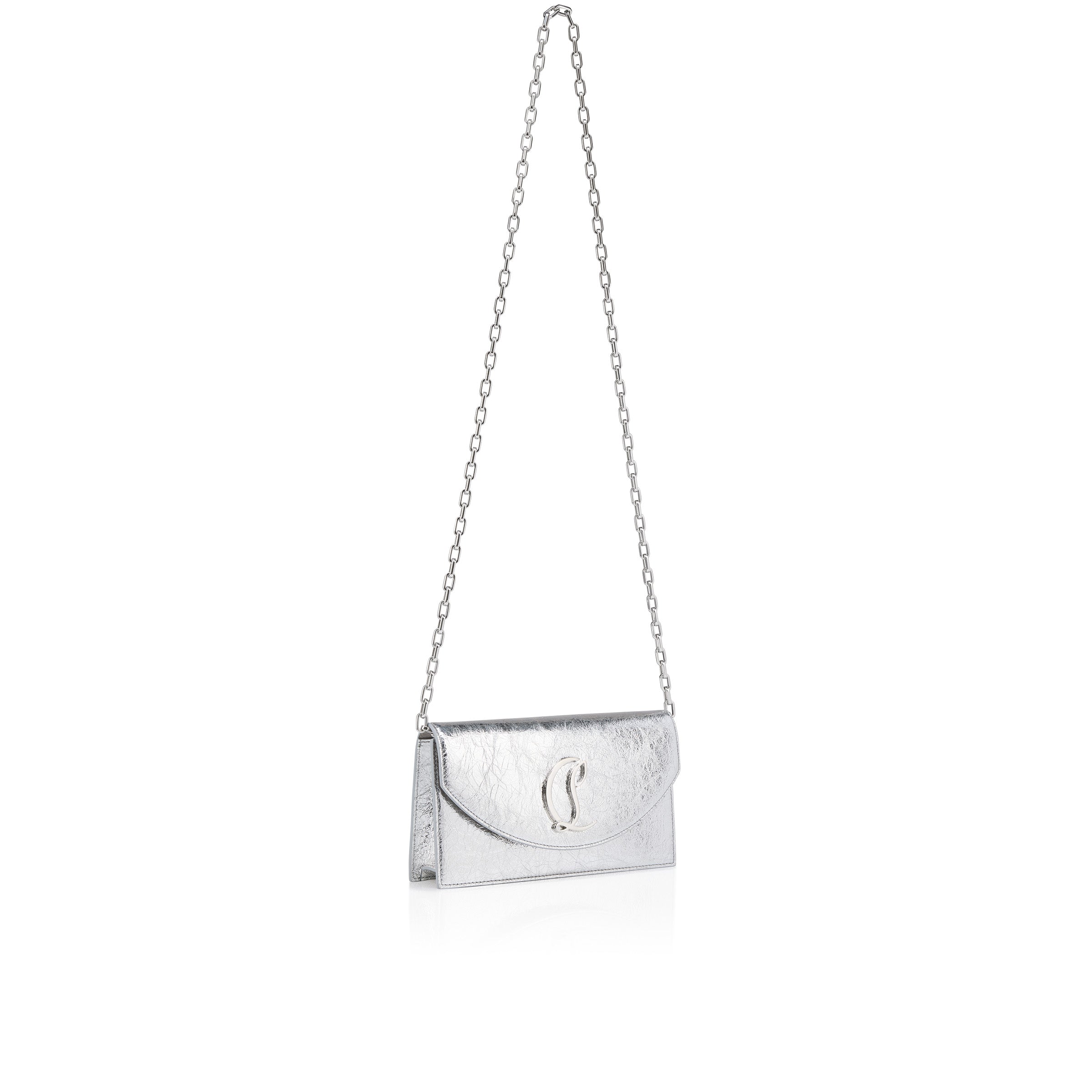 Christian Louboutin Loubi54 Women Bags | Color Silver