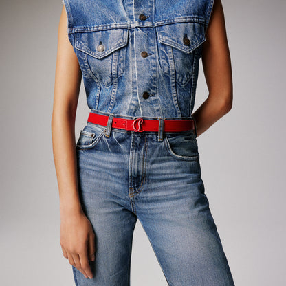 Christian Louboutin Loubi54 Women Belts | Color Red
