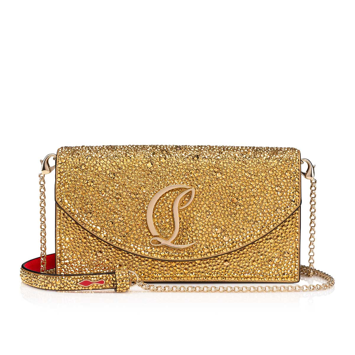 Christian Louboutin Loubi54 Women Bags | Color Gold