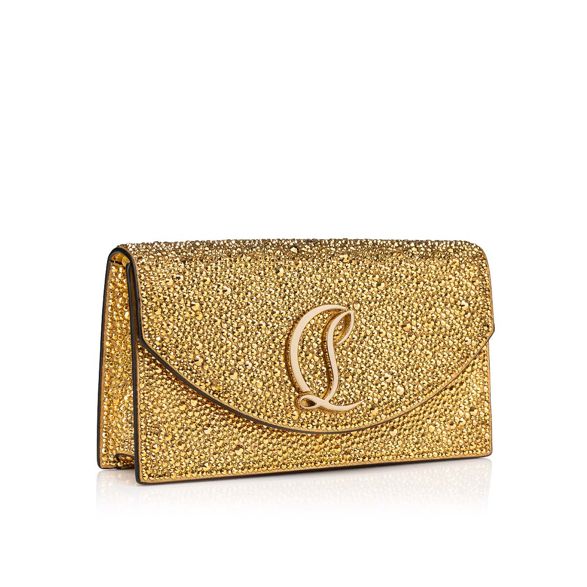 Christian Louboutin Loubi54 Women Bags | Color Gold