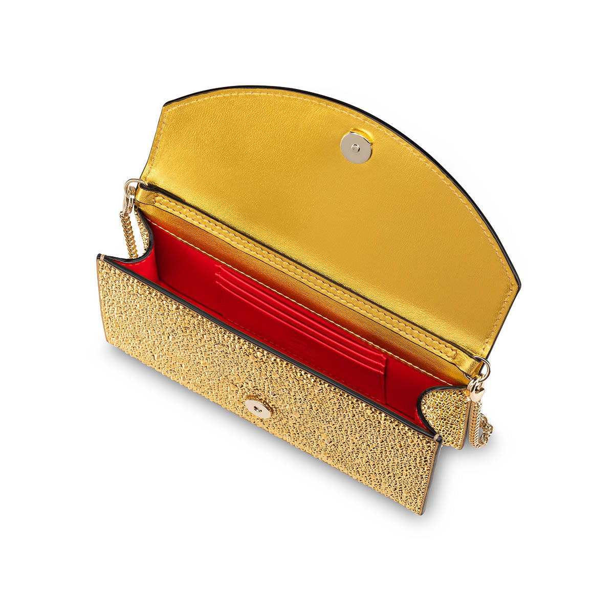 Christian Louboutin Loubi54 Women Bags | Color Gold