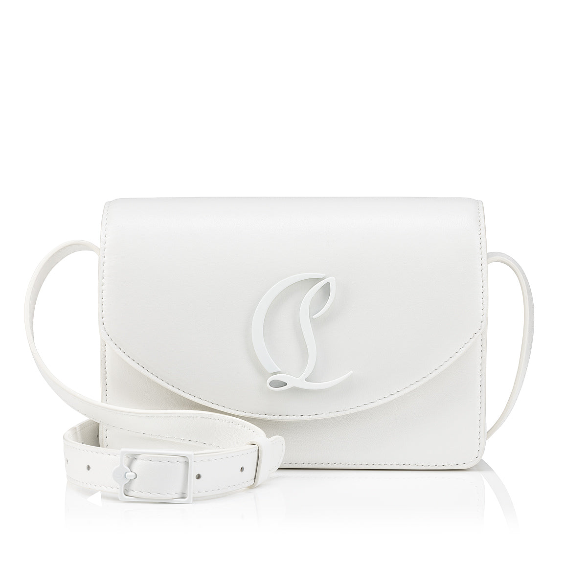Christian Louboutin Loubi54 Small Women Bags | Color White