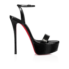 Load image into Gallery viewer, Christian Louboutin Loubi Queen Alta Women Shoes | Color Black
