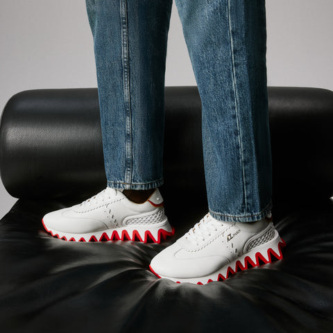 Christian Louboutin Loubishark Man Men Shoes | Color White