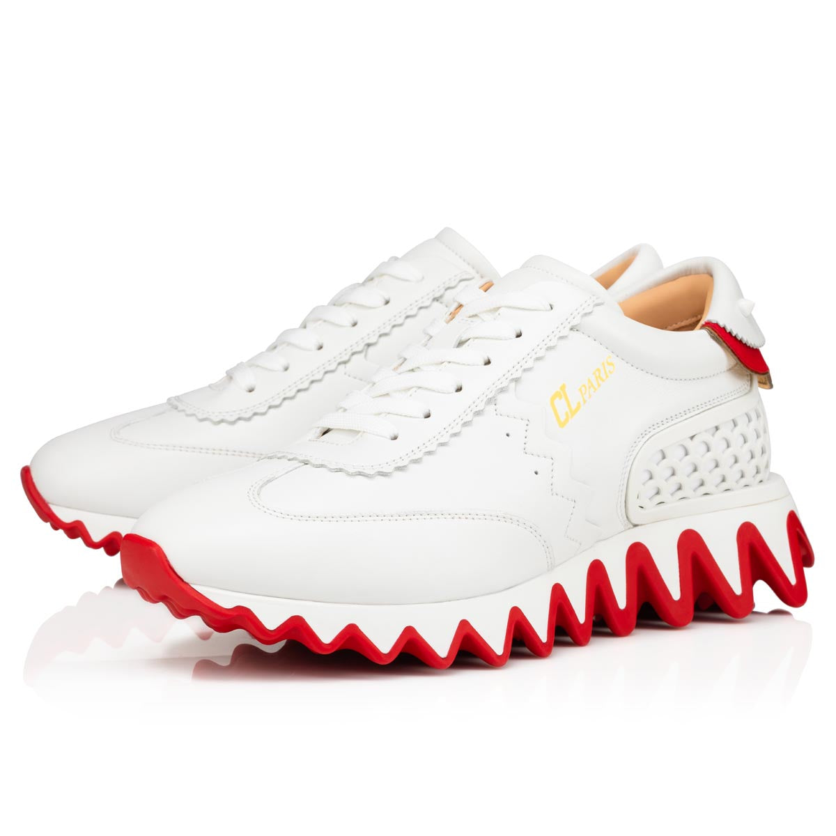 Christian Louboutin Loubishark Woman Women Shoes | Color White