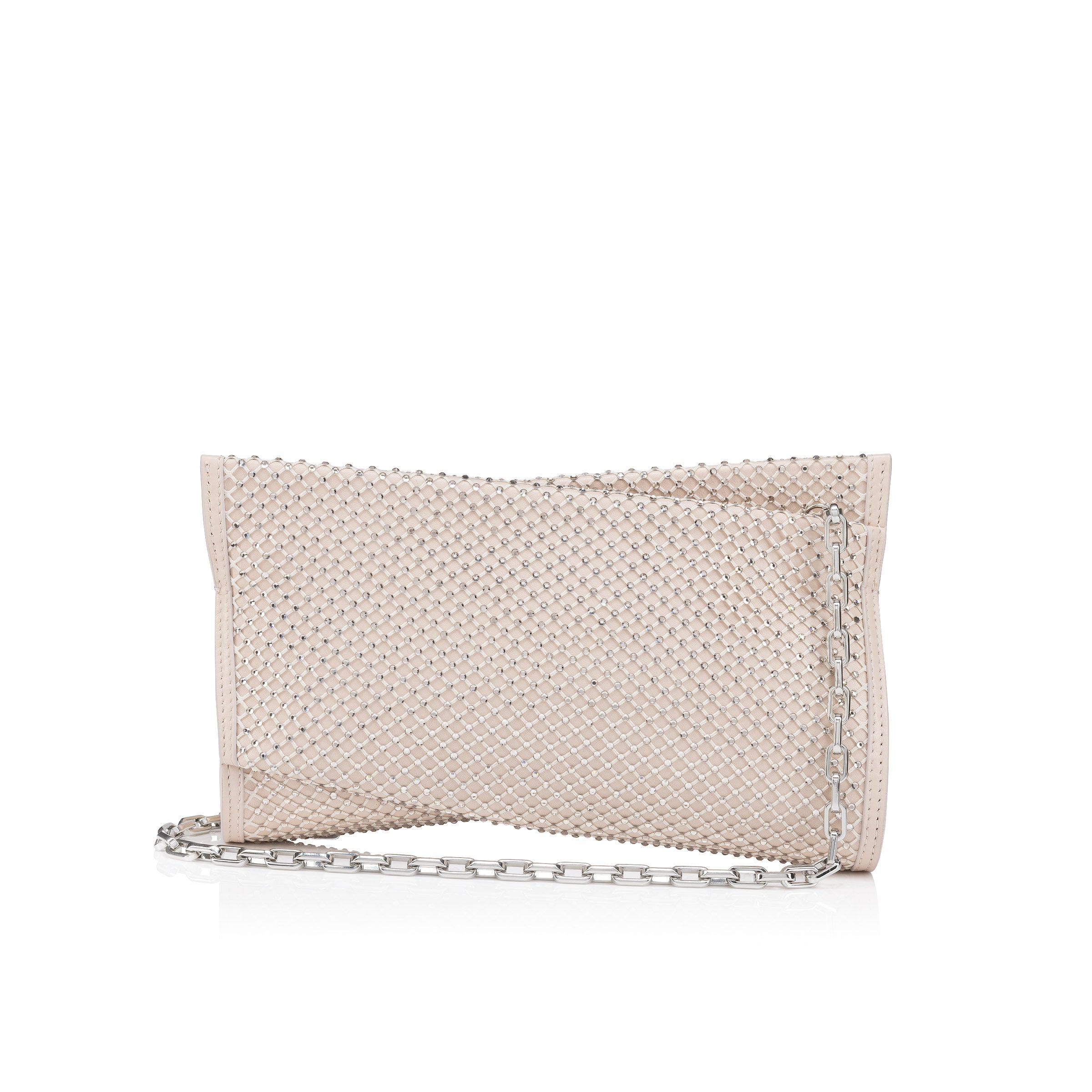 Christian Louboutin Loubitwist Small Women Bags | Color Beige