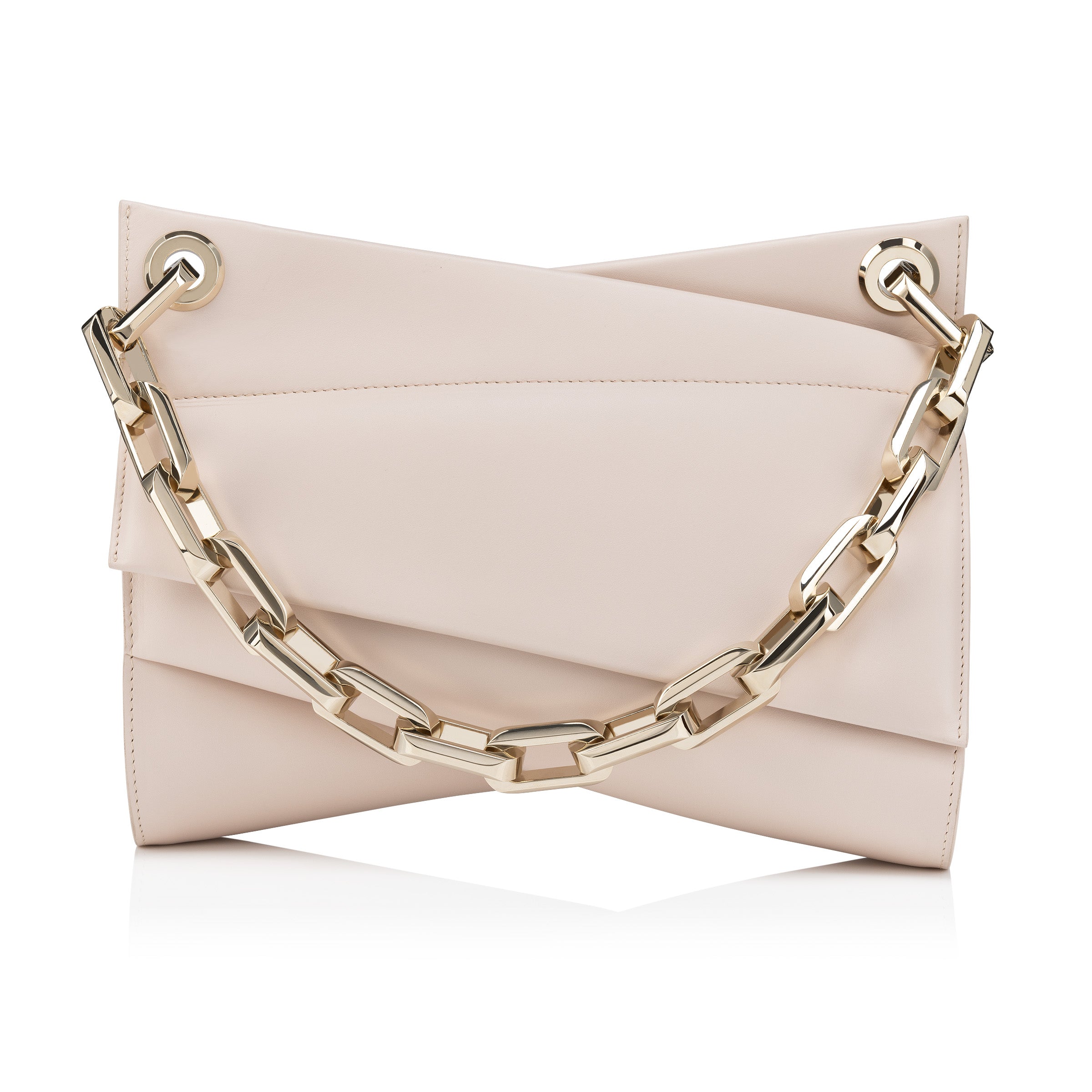 Christian Louboutin Loubitwist Women Bags | Color Beige