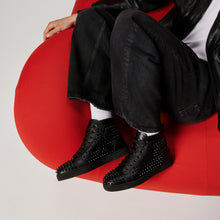 Load image into Gallery viewer, Christian Louboutin Louis Spikes Men Shoes | Color Black
