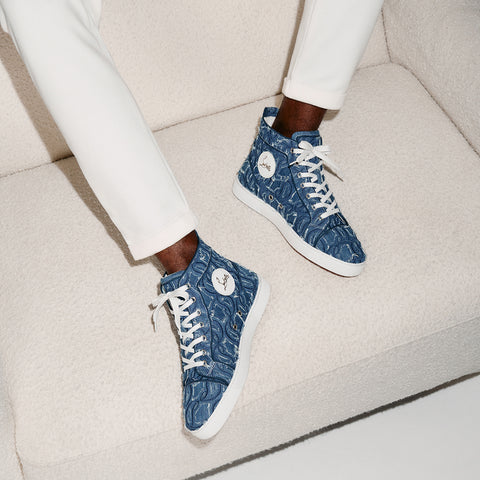 Christian Louboutin Louis Men Shoes | Color Blue