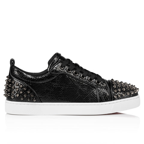 Christian Louboutin Louise Junior Spikes Women Shoes | Color Black