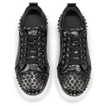 Load image into Gallery viewer, Christian Louboutin Louise Junior Spikes Women Shoes | Color Black
