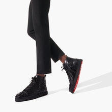 Load image into Gallery viewer, Christian Louboutin Louis Spikes Men Shoes | Color Black
