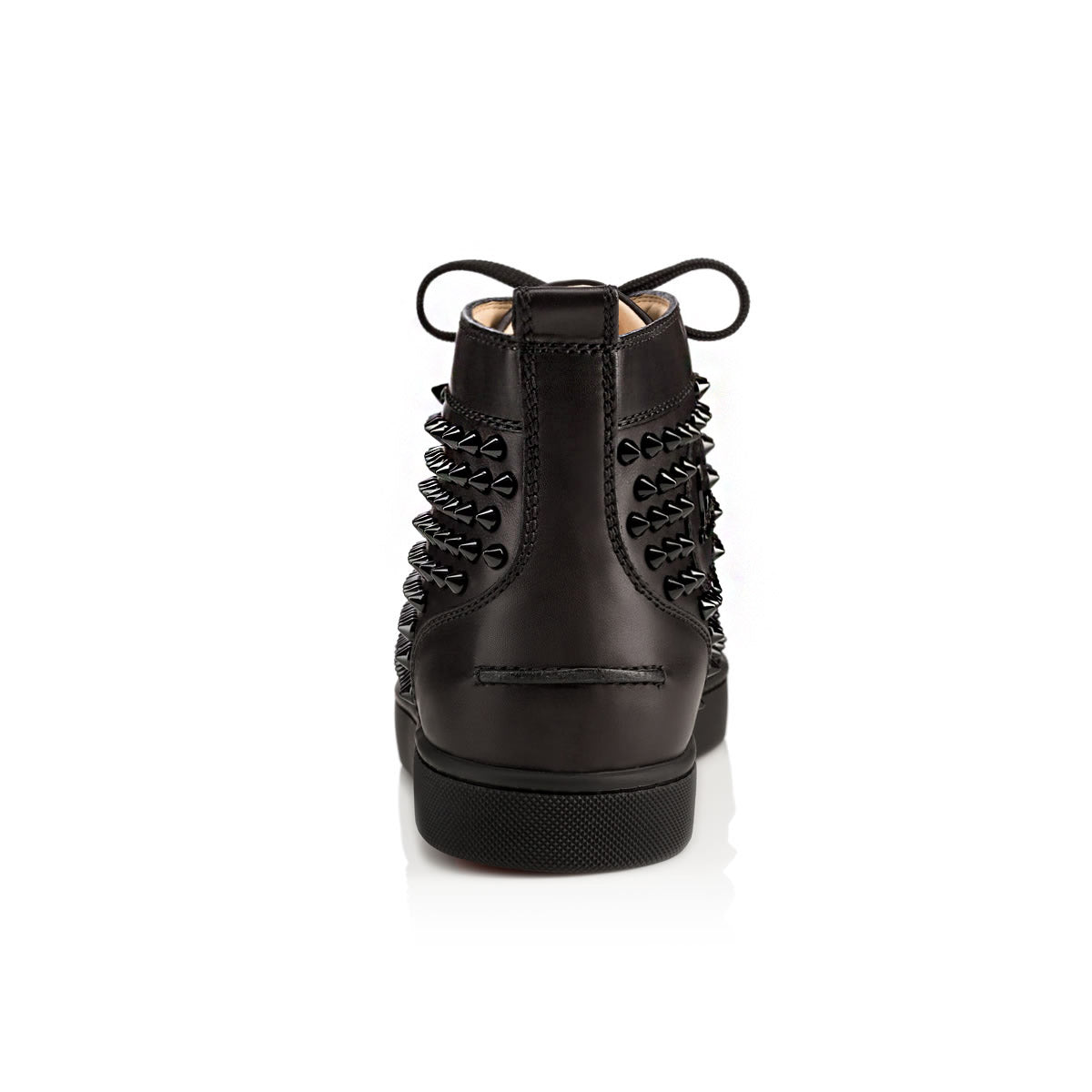 Christian Louboutin Louis Spikes Men Shoes | Color Black
