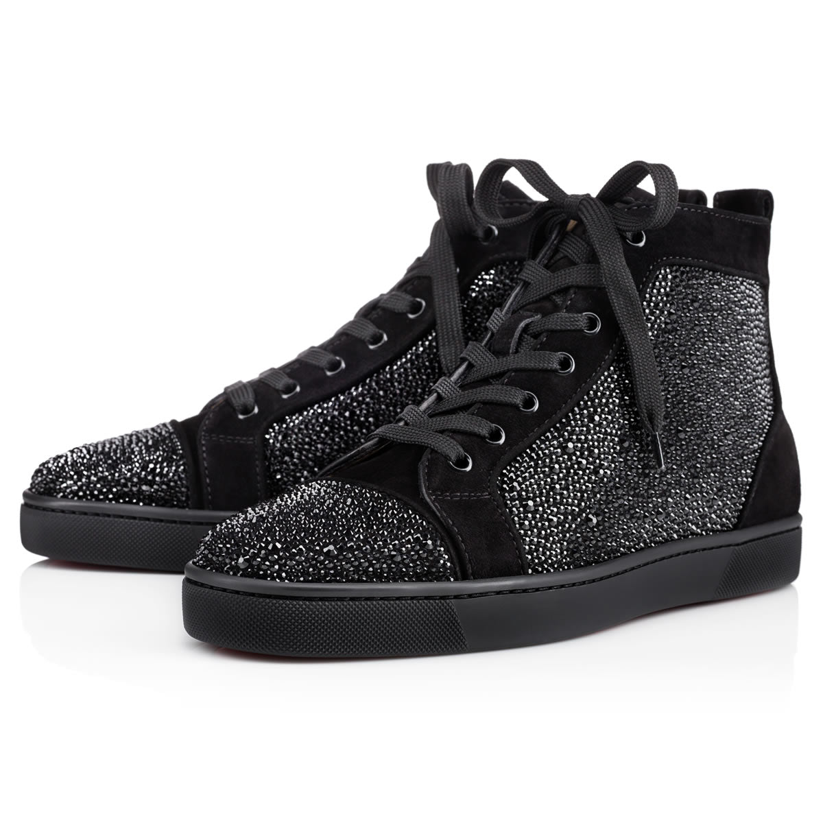 Christian Louboutin Louis Strass Men Shoes | Color Black