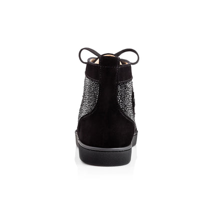 Christian Louboutin Louis Strass Men Shoes | Color Black