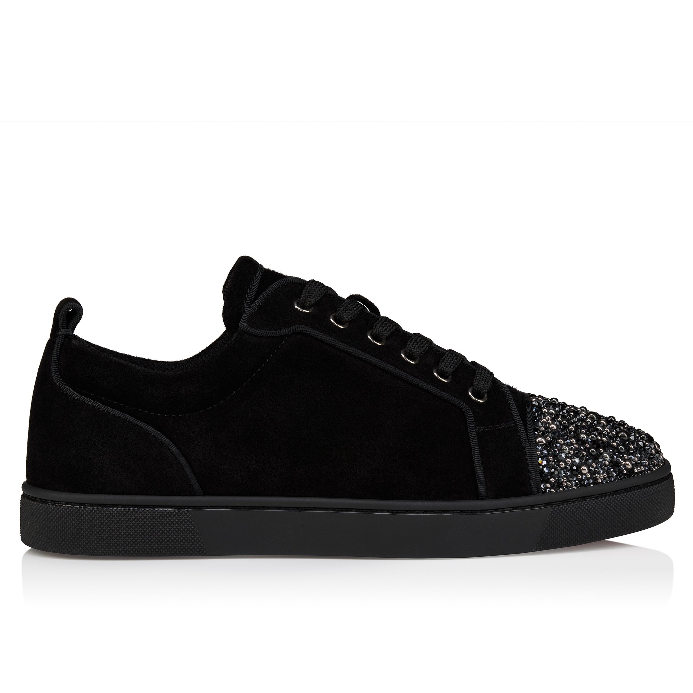 Christian Louboutin Louis Junior Perla Men Shoes | Color Black