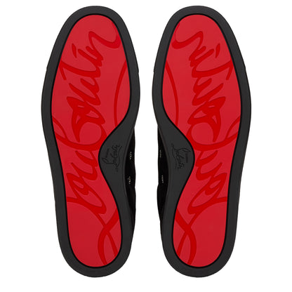 Christian Louboutin Louis Junior Perla Men Shoes | Color Black