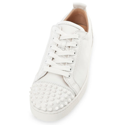 Christian Louboutin Louis Junior Spikes Men Shoes | Color White