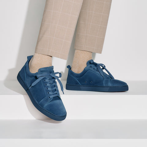 Christian Louboutin Louis Junior  Men Shoes | Color Blue