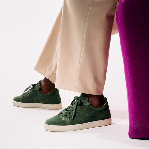 Christian Louboutin Louis Junior Men Shoes | Color Green