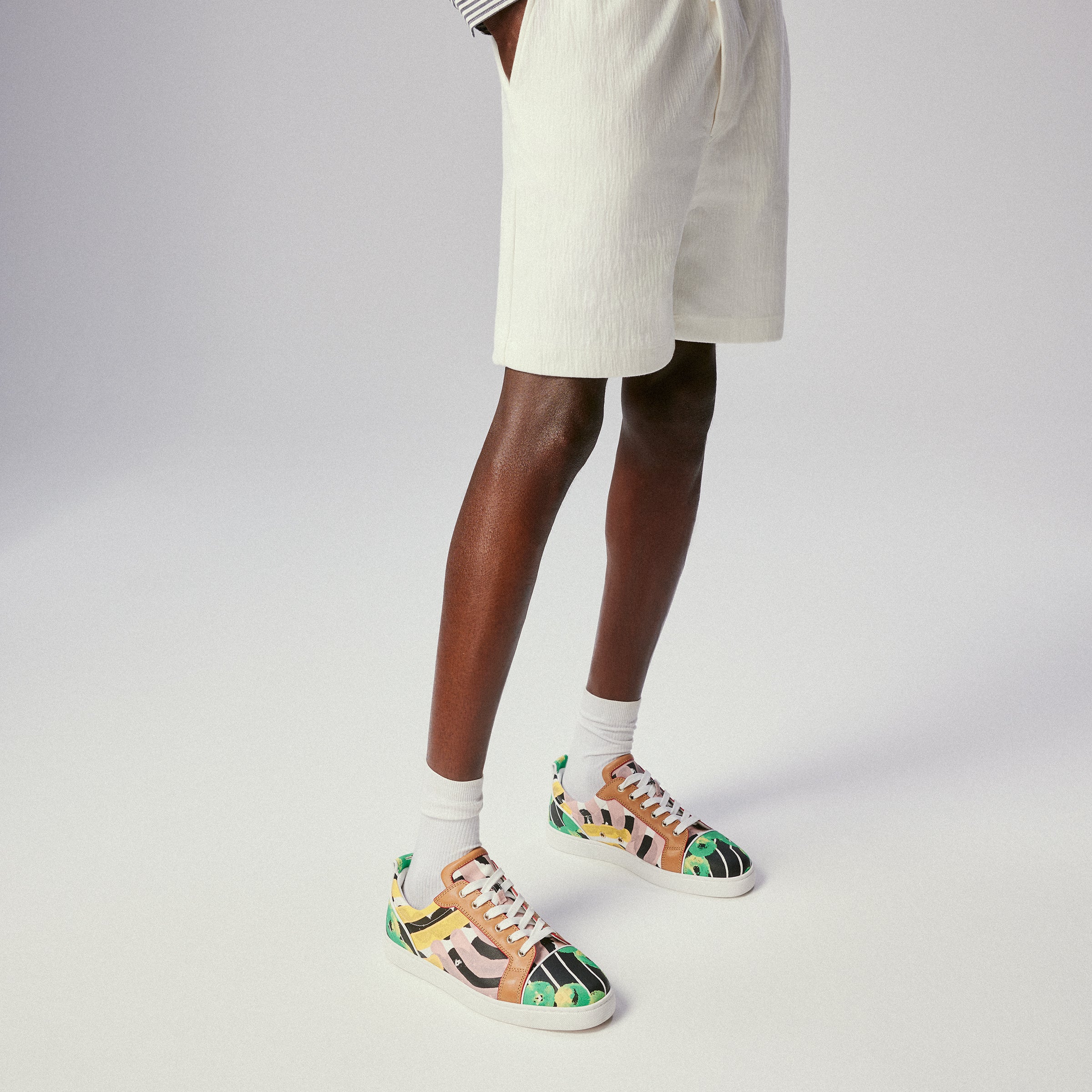 Christian Louboutin Louis Junior Men Shoes | Color Multicolor