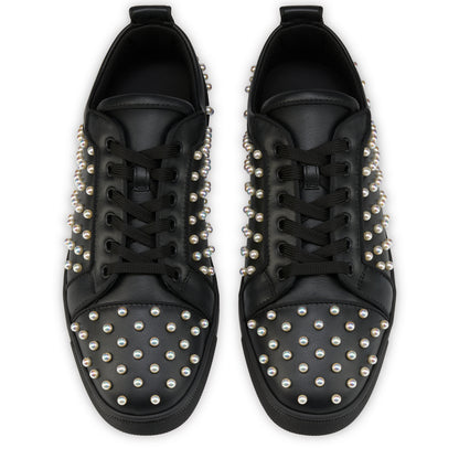 Christian Louboutin Louis Junior Perles Men Shoes | Color Black