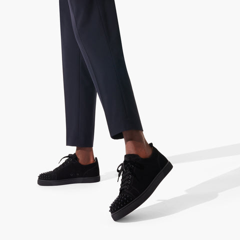 Christian Louboutin Louis Junior Spikes Men Shoes | Color Black