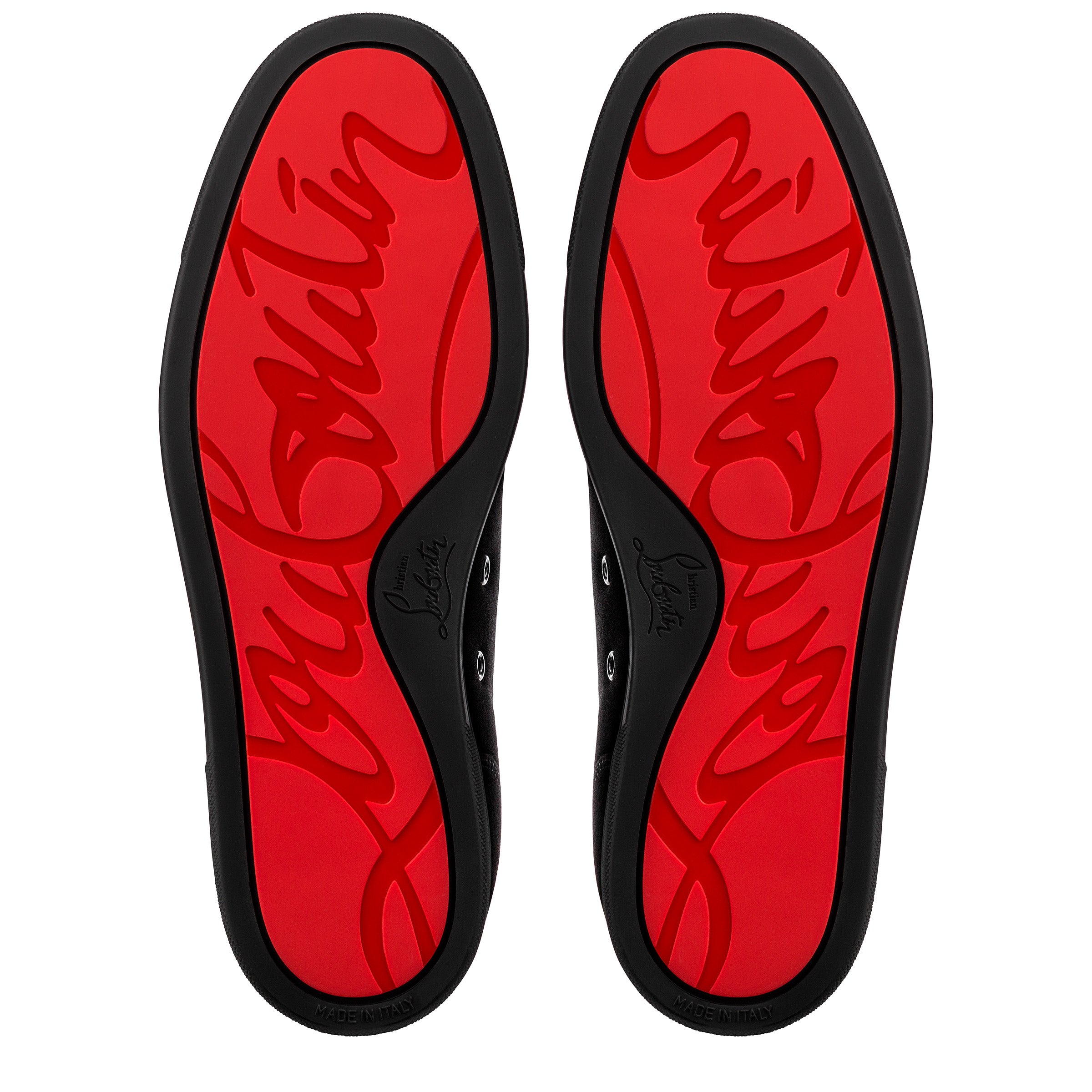 Christian Louboutin Louis Junior Spikes Men Shoes | Color Black