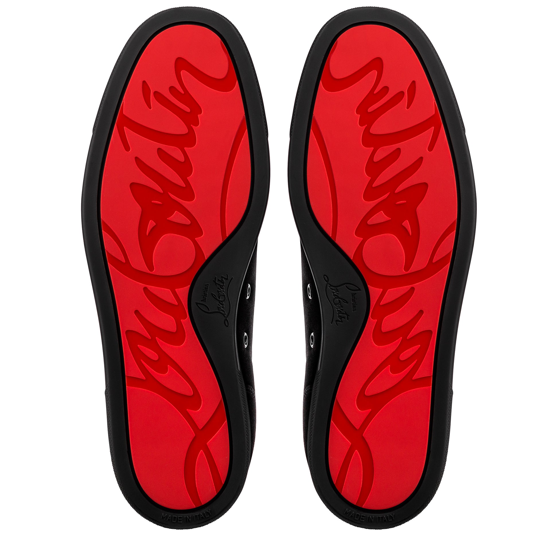 Christian Louboutin Louis Junior Spikes Men Shoes | Color Black