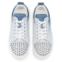 Load image into Gallery viewer, Christian Louboutin Louis Junior Spikes Men Shoes | Color Blue
