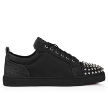 Load image into Gallery viewer, Christian Louboutin Louis Junior Spikes Men Shoes | Color Black
