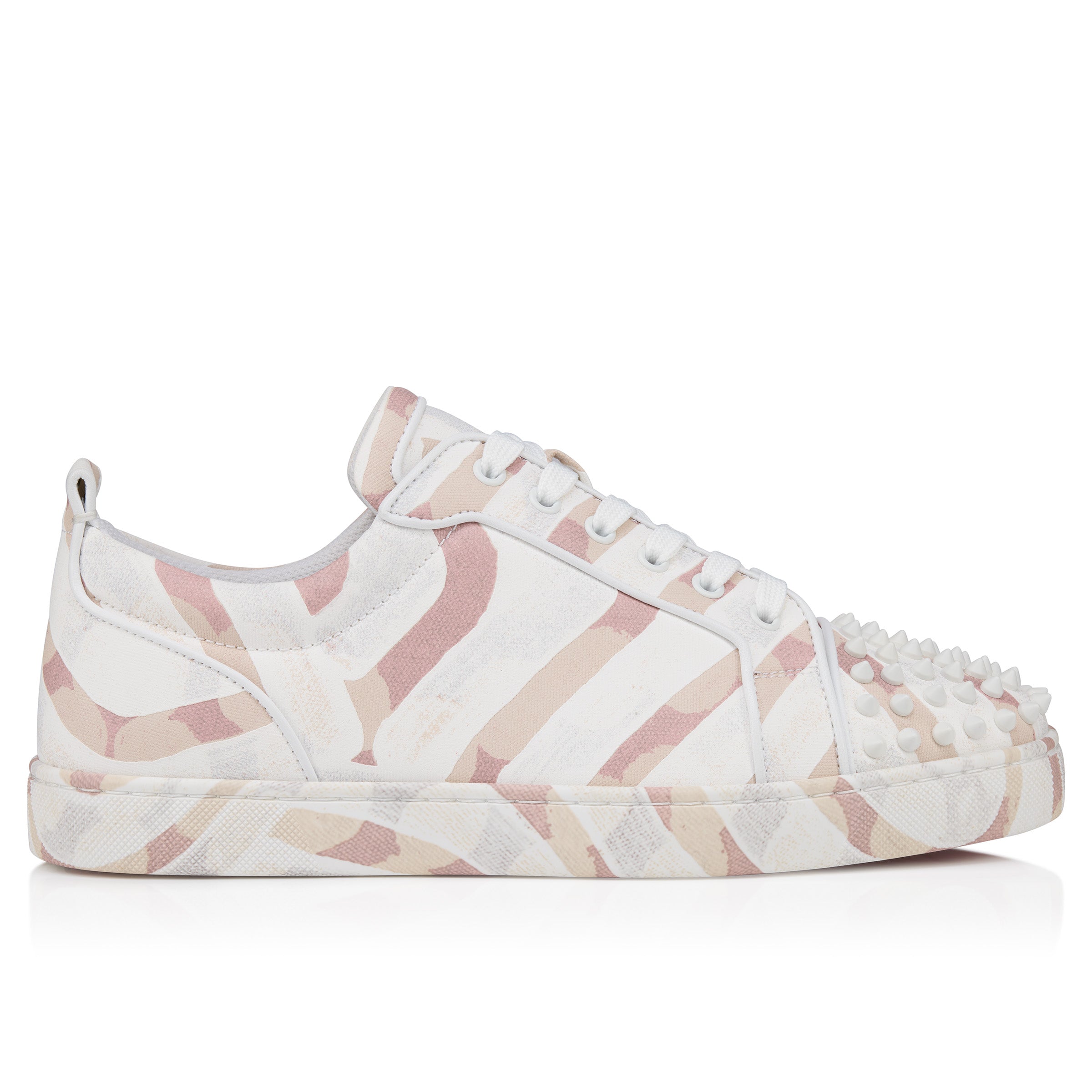 Christian Louboutin Louis Junior Spikes  Men Shoes | Color Beige