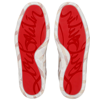 Christian Louboutin Louis Junior Spikes  Men Shoes | Color Beige